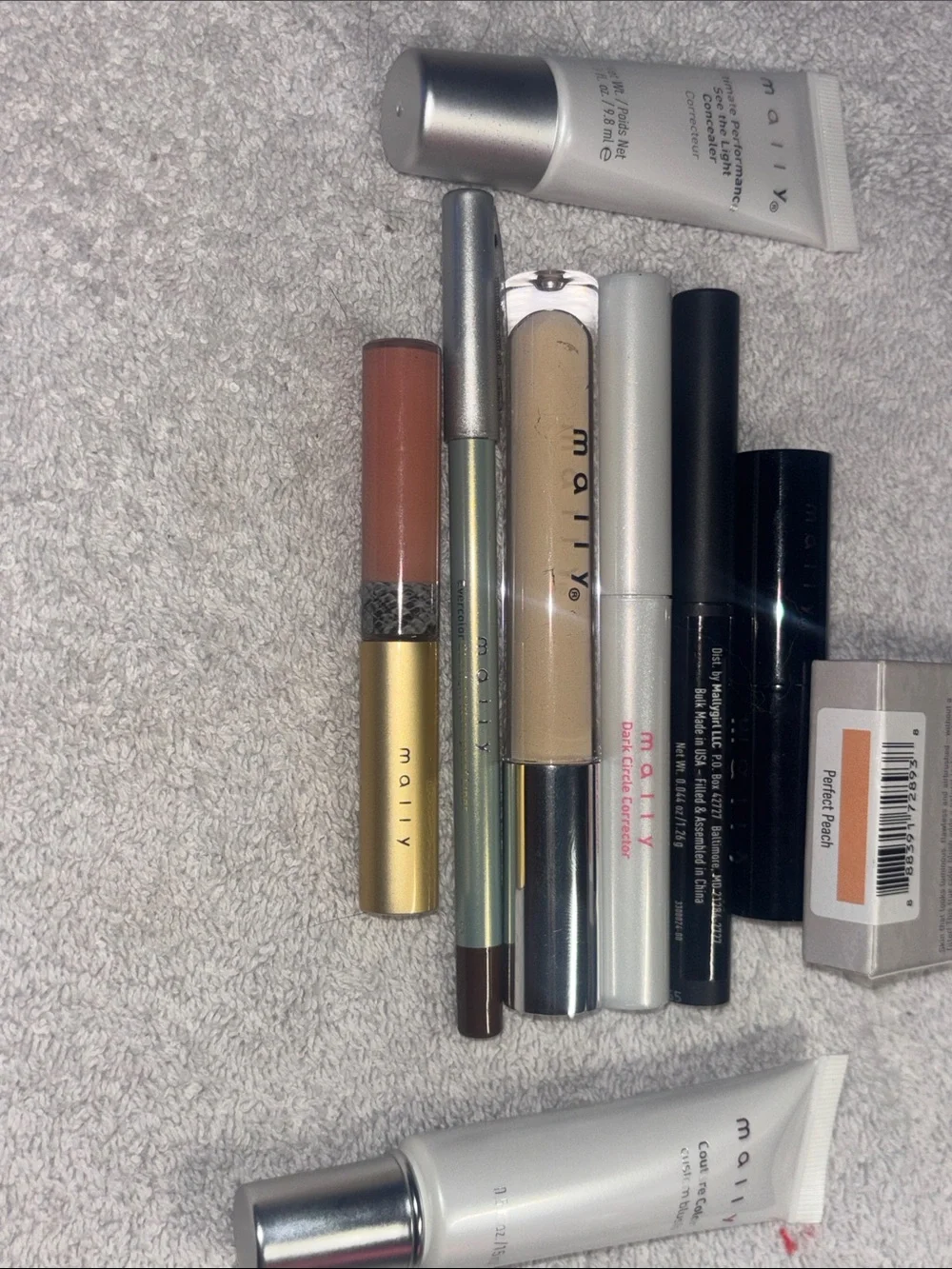 Mally Beauty Concealer & Corrector Set in Black, White, Beige, Gold, Pink